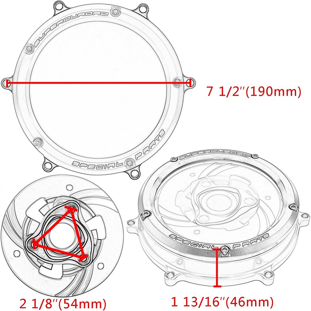 오토바이 선명도 더비 엔진 클러치 커버 타이머 보호기  - Motorcycle Stator 리뷰 및 가격