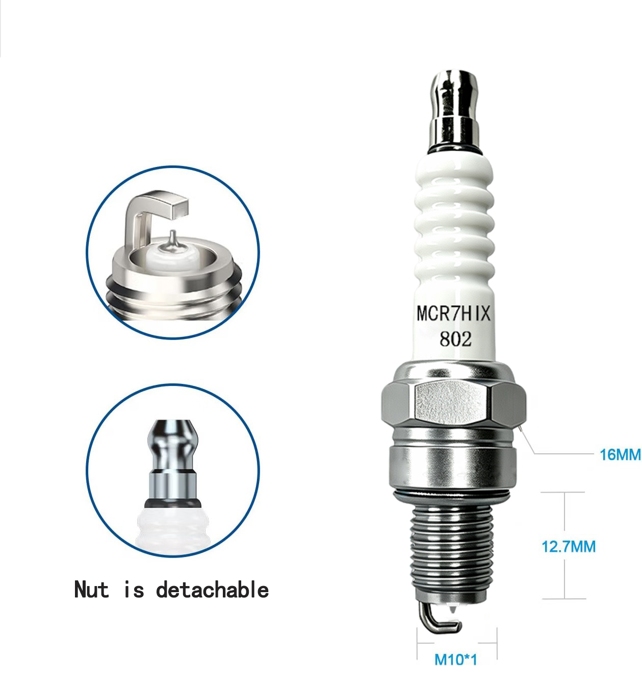 1~4개입, 정품 고품질 이리듐 오토바이 점화 플러그  - Motorcycle Spark Plug 리뷰 및 가격