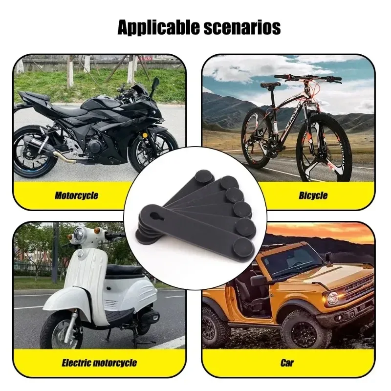 1-20Pcs 오토바이 고무 프레임 고정 케이블 배선  - Motorcycle Clutch 리뷰 및 가격