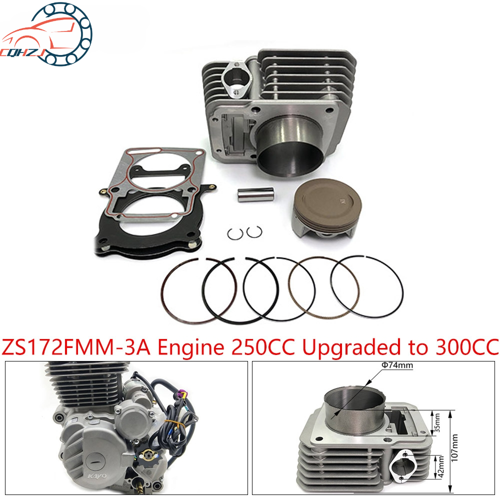 오토바이 74MM 공냉식 실린더 세트 ZONGSHEN  - Motorcycle Piston 리뷰 및 가격
