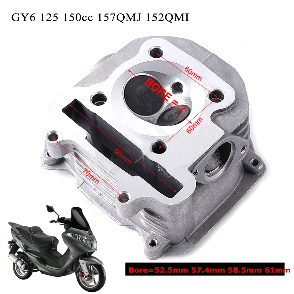 GY6 150 실린더 헤드 오토바이 부품, 중국 스쿠터 - Motorcycle Engine Parts 리뷰 및 가격