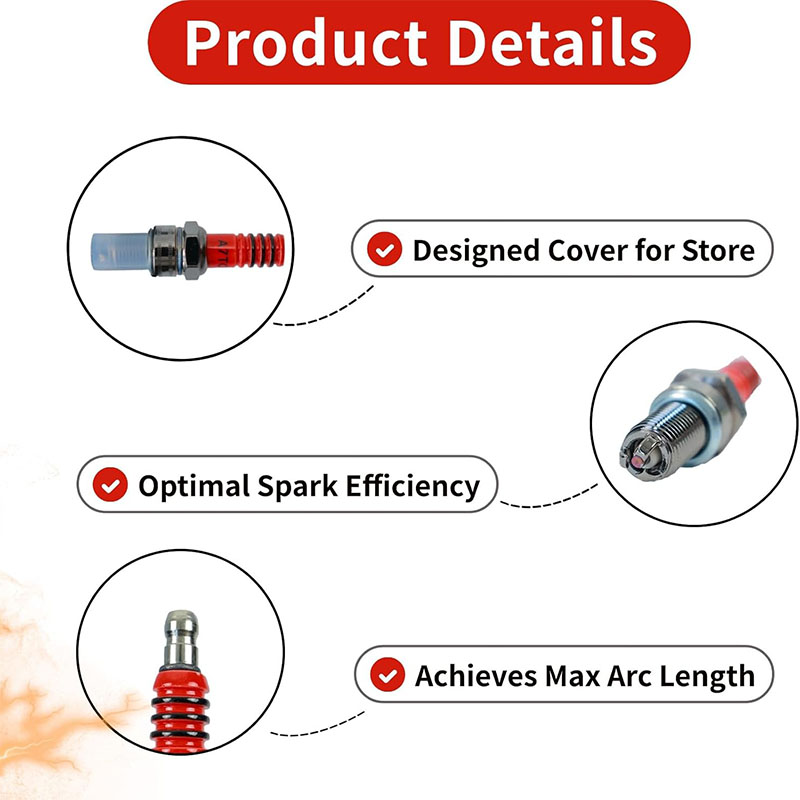 3개입 A7TC 3극 점화 플러그, GY6 50cc,  - Motorcycle Spark Plug 리뷰 및 가격